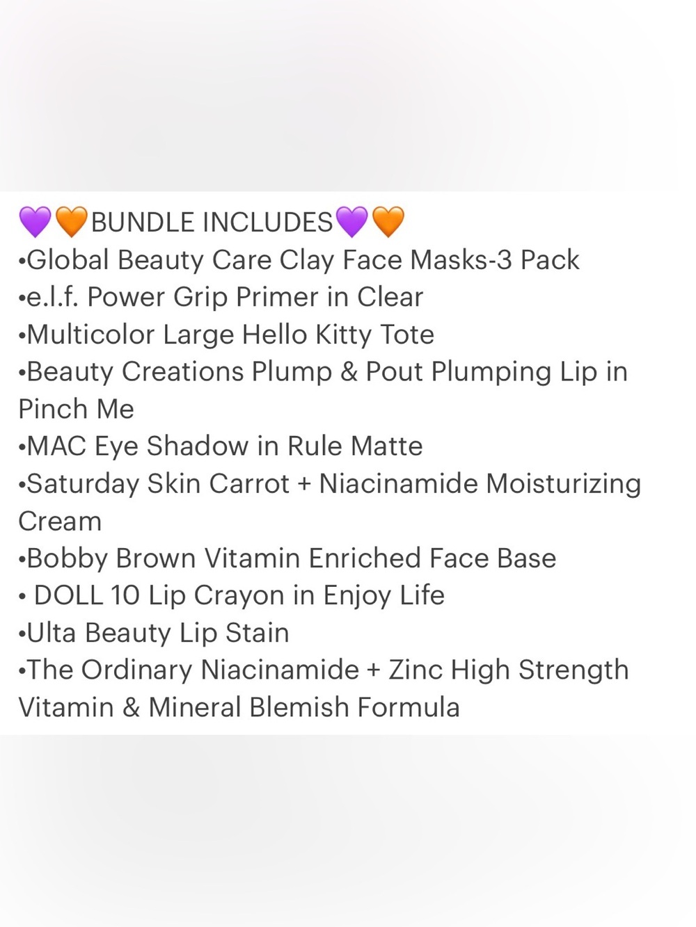💜🧡WANDER BEAUTY,MAC,DAISE,BBW,& MORE 43-PC Beauty Bundle w/Hello Kitty Tote/NIP - Picture 5 of 8